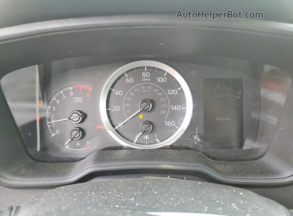 5YFEPMAE0MP223542 2021 TOYOTA COROLLA Белый Вид щитка приборов