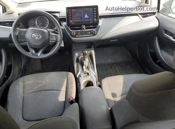 5YFEPMAE0MP223542 2021 TOYOTA COROLLA Белый Вид панели приборов