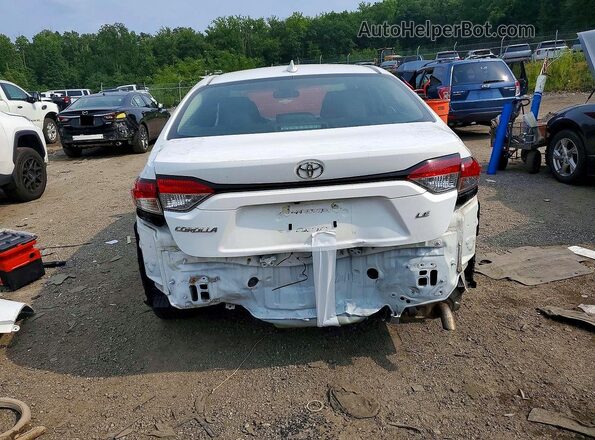 5YFEPMAE0MP223542 2021 TOYOTA COROLLA Белый Вид сзади