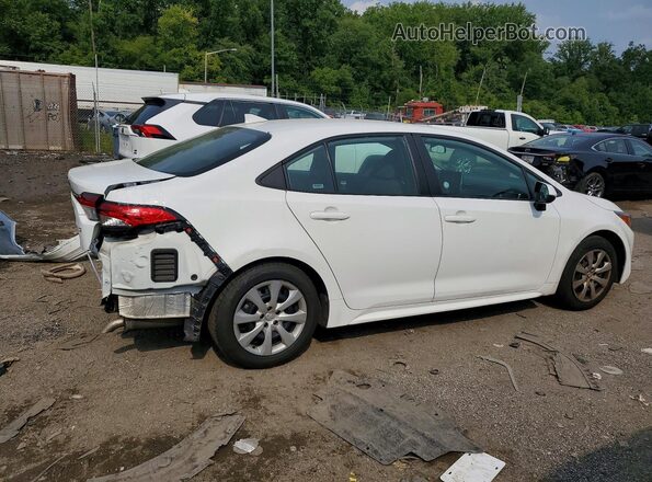 5YFEPMAE0MP223542 2021 TOYOTA COROLLA Белый Задняя правая четверть