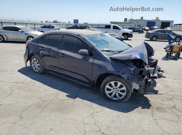 5YFEPMAE1MP187022 2021 TOYOTA COROLLA Blue Delantero derecho