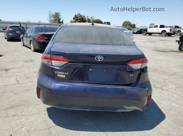 5YFEPMAE1MP187022 2021 TOYOTA COROLLA Blue Vista trasera