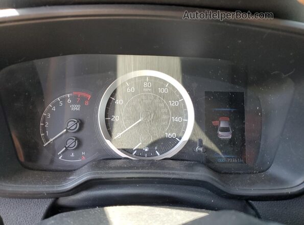5YFEPMAE1MP187022 2021 TOYOTA COROLLA Blue Vista del cuadro de instrumentos