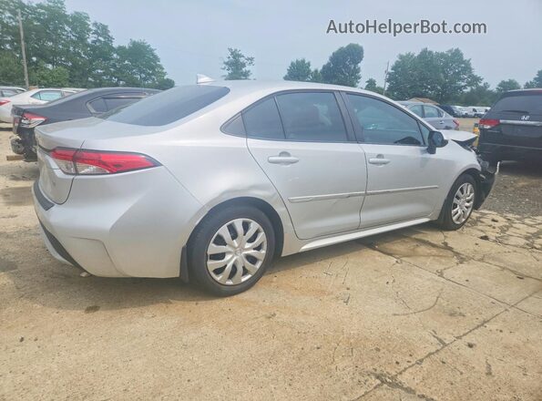 5YFEPMAE1MP264066 2021 TOYOTA COROLLA Silver Tył prawy
