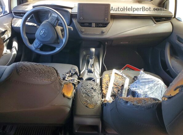 5YFEPMAE1NP277742 2022 TOYOTA COROLLA Серый Вид панели приборов
