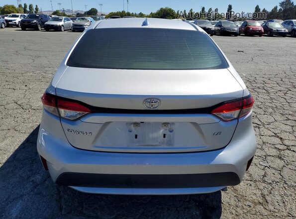 5YFEPMAE1NP277742 2022 TOYOTA COROLLA Серый Вид сзади