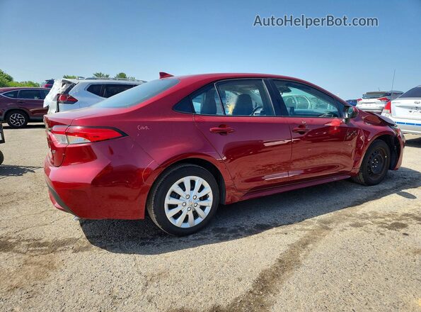 5YFEPMAE1NP289440 2022 TOYOTA COROLLA Red Trasero derecho