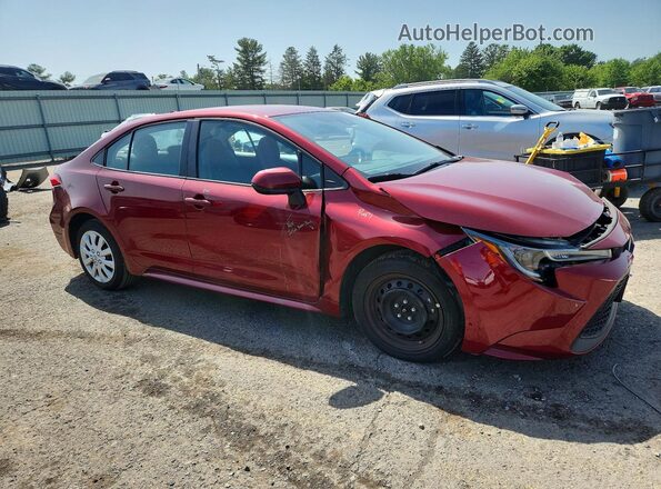 5YFEPMAE1NP289440 2022 TOYOTA COROLLA Red Delantero derecho
