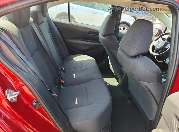 5YFEPMAE1NP289440 2022 TOYOTA COROLLA Red Vista de los asientos traseros
