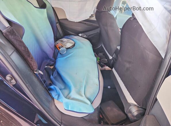 5YFEPMAE2MP150464 2021 TOYOTA COROLLA Blue Widok tylnych siedzeń