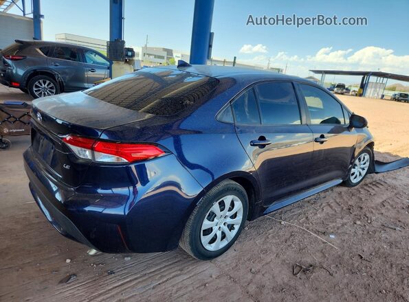 5YFEPMAE2MP150464 2021 TOYOTA COROLLA Blue Tył prawy