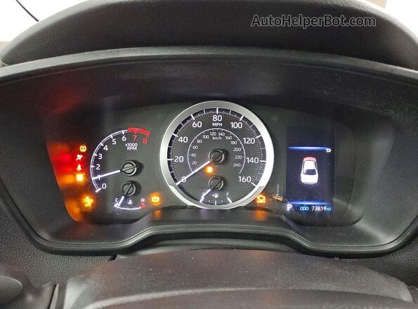 5YFEPMAE2MP180693 2021 TOYOTA COROLLA Черный Вид щитка приборов