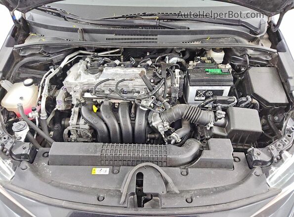 5YFEPMAE2MP180693 2021 TOYOTA COROLLA Черный Вид задней части салона