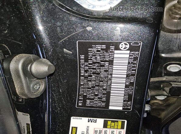 5YFEPMAE2MP180693 2021 TOYOTA COROLLA Черный Вид подкапотного пространства