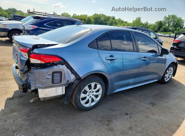 5YFEPMAE2MP189944 2021 TOYOTA COROLLA Blue Tył prawy