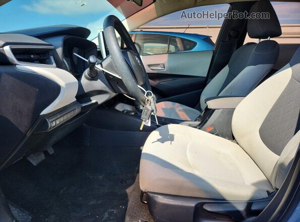 5YFEPMAE2MP189944 2021 TOYOTA COROLLA Blue Widok wnętrza z przodu