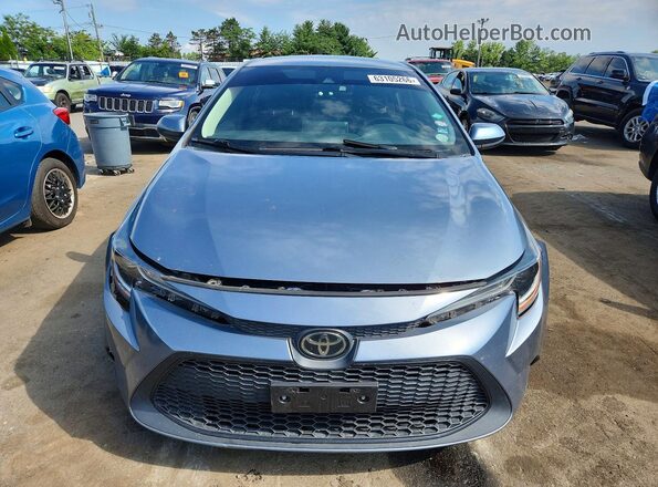 5YFEPMAE2MP189944 2021 TOYOTA COROLLA Blue Widok z przodu