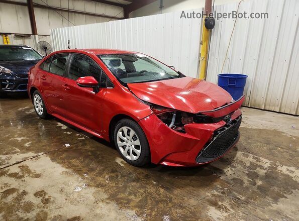 5YFEPMAE3MP188933 2021 TOYOTA COROLLA Red Передня права чверть