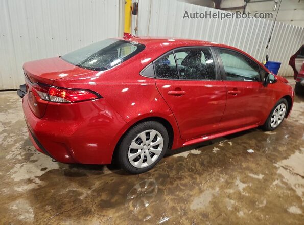 5YFEPMAE3MP188933 2021 TOYOTA COROLLA Red Задня права чверть