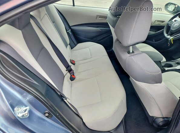 5YFEPMAE3NP299144 2022 TOYOTA COROLLA Blue Вид задніх сидінь