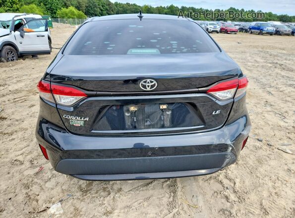 5YFEPMAE5MP175004 2021 TOYOTA COROLLA Black Вид ззаду