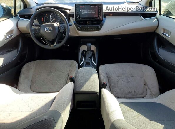 5YFEPMAE5MP252079 2021 TOYOTA COROLLA White Вид панелі приладів