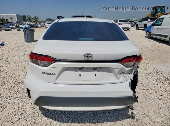 5YFEPMAE6MP151164 2021 TOYOTA COROLLA White Widok z tyłu
