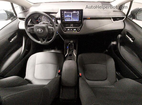 5YFEPMAE6MP211458 2021 TOYOTA COROLLA Blue Widok deski rozdzielczej