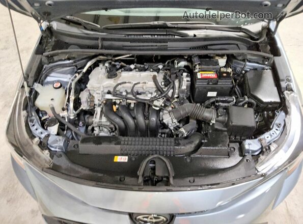 5YFEPMAE6MP211458 2021 TOYOTA COROLLA Blue Widok wnętrza z tyłu