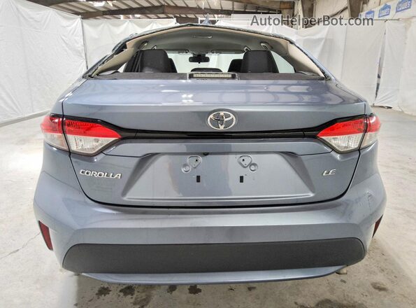 5YFEPMAE6MP211458 2021 TOYOTA COROLLA Blue Widok z tyłu
