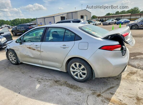5YFEPMAE7MP147933 2021 TOYOTA COROLLA Silver Trasero izquierdo