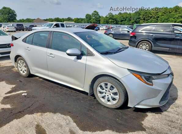 5YFEPMAE7MP147933 2021 TOYOTA COROLLA Silver Delantero derecho