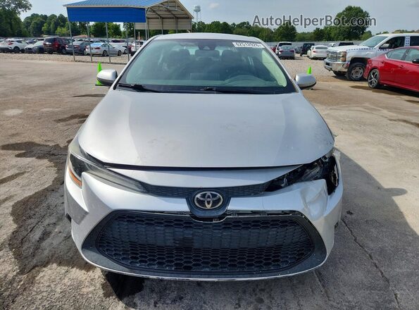 5YFEPMAE7MP147933 2021 TOYOTA COROLLA Silver Vista frontal