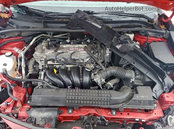5YFEPMAE7MP251208 2021 TOYOTA COROLLA Red Սալոնի հետևի տեսք