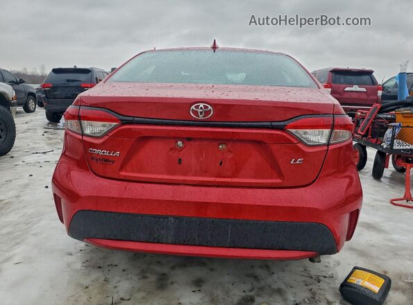 5YFEPMAE7MP251208 2021 TOYOTA COROLLA Red Հետևի տեսք