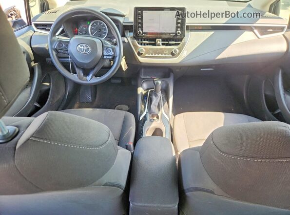 5YFEPMAE7NP293525 2022 TOYOTA COROLLA Black Dashboard view