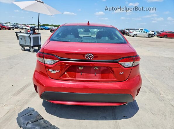 5YFEPMAE8MP185767 2021 TOYOTA COROLLA Red Widok z tyłu