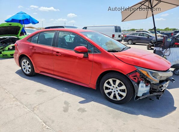 5YFEPMAE8MP185767 2021 TOYOTA COROLLA Red Przód prawy