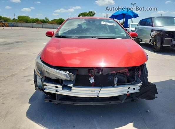 5YFEPMAE8MP185767 2021 TOYOTA COROLLA Red Widok z przodu