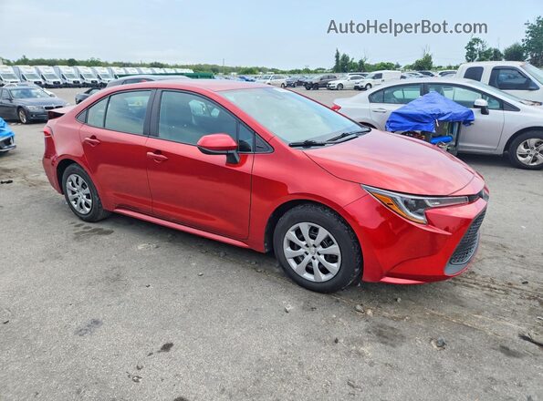 5YFEPMAE8MP195344 2021 TOYOTA COROLLA Red Przód prawy