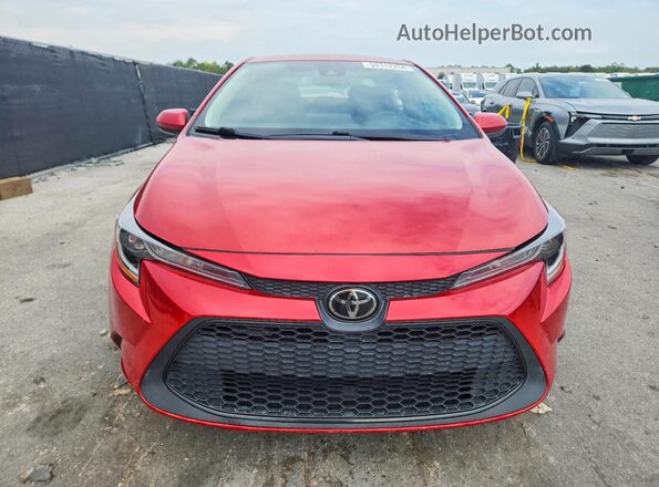 5YFEPMAE8MP195344 2021 TOYOTA COROLLA Red Widok z przodu