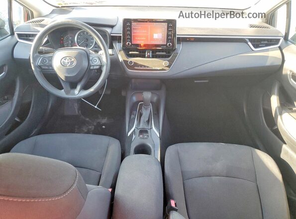 5YFEPMAE8MP215026 2021 TOYOTA COROLLA Черный Вид панели приборов
