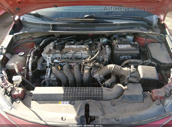 5YFEPMAE9MP173210 2021 TOYOTA COROLLA Red Front interior view