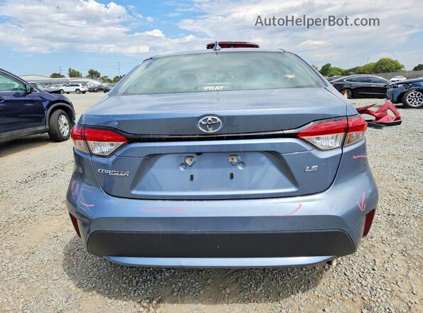 5YFEPMAE9NP298046 2022 TOYOTA COROLLA Blue Vista trasera