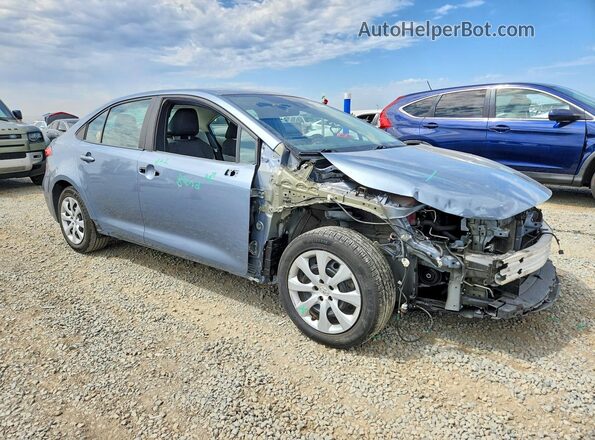 5YFEPMAE9NP298046 2022 TOYOTA COROLLA Blue Delantero derecho