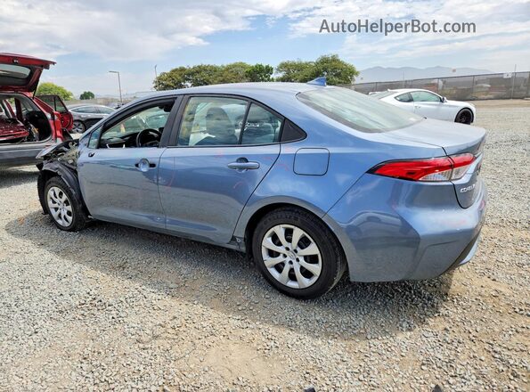 5YFEPMAE9NP298046 2022 TOYOTA COROLLA Blue Trasero izquierdo