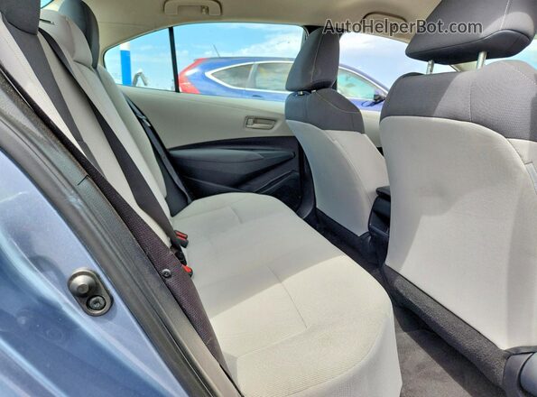 5YFEPMAE9NP298046 2022 TOYOTA COROLLA Blue Vista de los asientos traseros