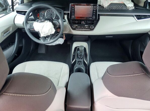 5YFEPMAEXMP167240 2021 TOYOTA COROLLA Blue Dashboard view