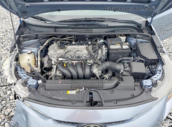 5YFEPMAEXMP167240 2021 TOYOTA COROLLA Blue Rear interior view