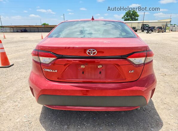 5YFEPRAE0LP033011 2020 TOYOTA COROLLA Red Widok z tyłu